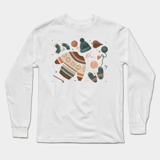 Cozy Autumn Sweater Weather Long Sleeve T-Shirt